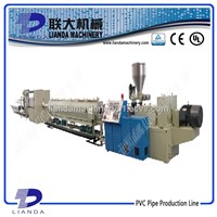 Hot sale pvc pipe production line/machine