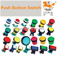 Industrial Waterproof IP67  Led Push Button Switch