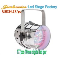 LED Par Light/Disco Light/177pcs 10mm RGB LED Par64/Stage Light/LED Ligting
