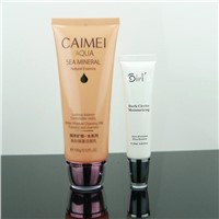 Luxury soft plastic tube for cosmetic packing