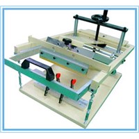 Manual curved screen printing machine