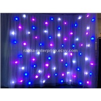 New RGB Wedding Decortaion Curtain, LED Star Curtain, LED Star Cloth
