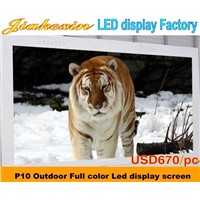 P10 Outdoor RGB P10 Full Color LED Display Module Waterproof Dip LED Screen Board