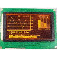 240128 LCD Display RS-232 LCD module JQMRG240128A