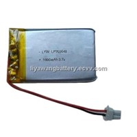 Rechargeable Lithium Polymer Battery for GPS with 3.7V Voltage, 800mAh Capacity