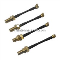 SMA Female to MCX Male Cable, 63mm Length