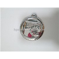 Silver Ceramic Volleyball Trophy, Medal
