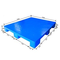 Single Faced Stacking Plastic Pallet