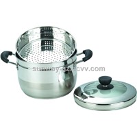 Stainless steel steamer pot