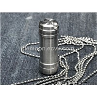 Titanium Ti EDC Tool/capsule/Tablet/Pill Box Waterproof for Backpacking/Camping