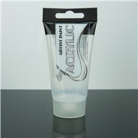 Transparent/Clear Plastic Cosmetics Tube for Packaging