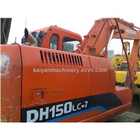 Used Excavator Daewoo DH150lc-7 in Good Condition