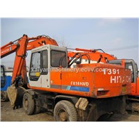 Used Hitachi Excavator EX160WD / Original Paint / Good Condition