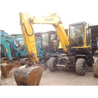 Used Hyundai R60W-7 Wheel Excavator