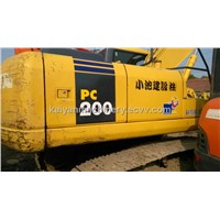Used Komatsu Excavator PC200-7 Original Paint/ Good Work Condition