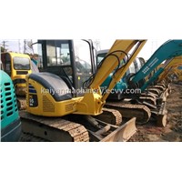 Used Komatsu PC55MR-2 Crawler Excavator With Original Paint