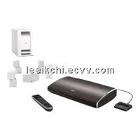 V35 with iPhone / iPod cradle - White Home theater system