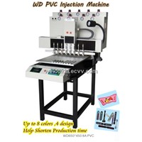 WD automatic parallel needles pvc label dispenser machine
