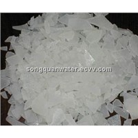 Water treament agent solid aluminum sulfate