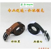 Wholesale free shipping beautiful new style leather belt acrylic display rack leather belt