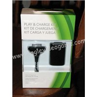 Xbox360 Controller 4800mAh Battery Pack USB Charger Kit Cable Cord