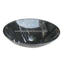 black forest marble vessel sink