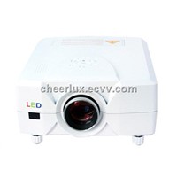 cheap portable projector built in TV with led lamp last 50000 hours