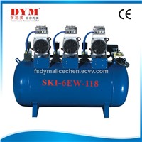 dental one for six silence oil-free air compressor