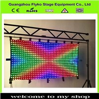 foldable led vision curtain  video screen for sale