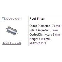 fuel filter KL 19