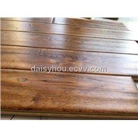 hand scraped solid oak wood flooring/Europe oak flooring