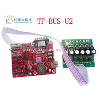 led display control card for BUS stop display TF-BUS-U2 controllers