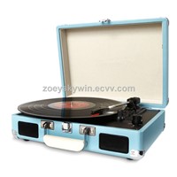 newest  wood  record  turntable player in 2013