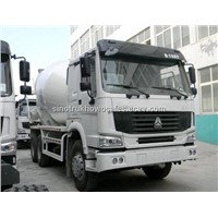 sinotruk howo 8cbm cement mixer truck