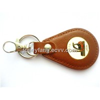 supply high quality leather key rings-kc-049
