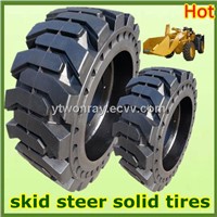 top seller 10-16.5, 12-16.5 bobcat skid steer solid rubber tires