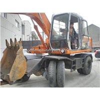 Used Hitachi Wheel Excavator EX100WD