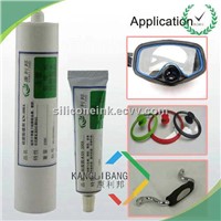 waterproof silicone sealant glue cured silicone to metal at room temperature
