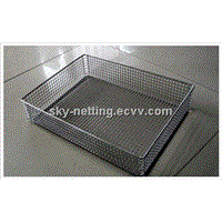 Welded Mesh Basket Made of Stainless Steel
