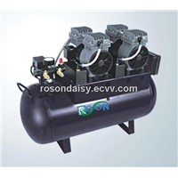 oil-free air compressor,silent air compressor,oilless air compressor,dental oilless air compressor