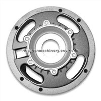 Aluminum Alloy Casting with Machining Process, Used in Auto Parts