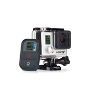 GoPro HD HERO 3+ Plus Black Edition 4K Camera CHDHX-302 Cam + LCD Touch Bacpac