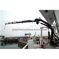 3T/15M Hydraulic Telescopic Boom marine Crane