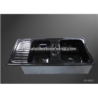 Absolute Black Granite Kitchen Sink LD-K022