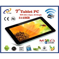 7inch Android 4.0 touch screen tablet pc (CT7A15)