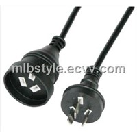Australian extension cords JL-5/JL-5B with three pin electric socket