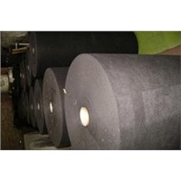 Black flame retardant tissue