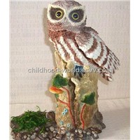 Home and Office Decoration Resinic Animal, Resin Owl