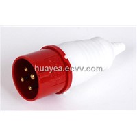 Industrial Plug and Socket HF-014L 16A 3P+E 380-415V