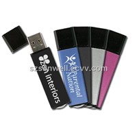 Long Standard Plastic USB Flash Pen Memory-P023